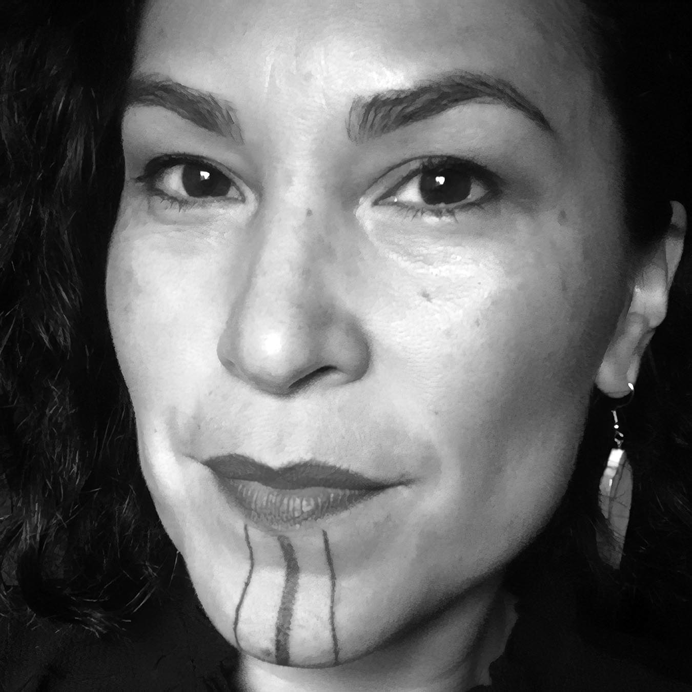 White Wolf  Alaska Native woman is reviving the art of traditional chin  tattooing and dancing