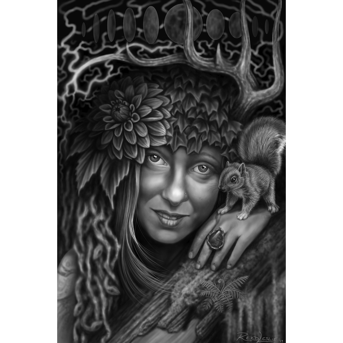 Reed Leslie Tattoo Drawing