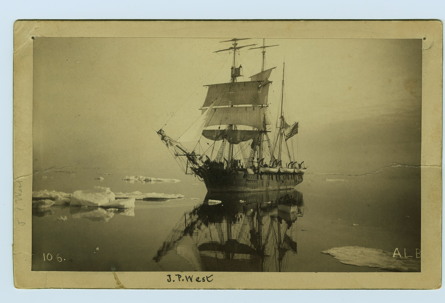 Whaling in Icy Waters, c. 1880s