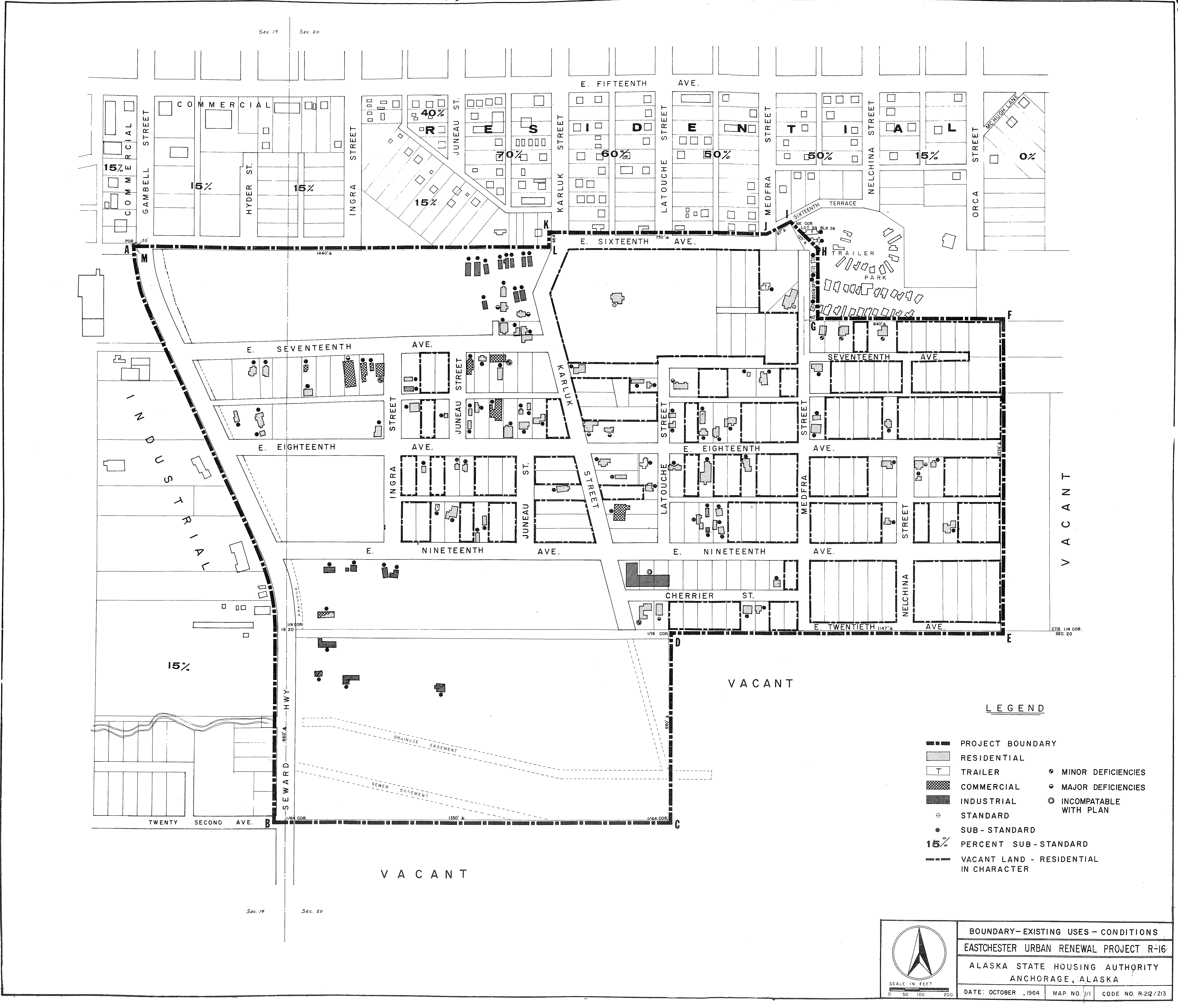 Eastchester Map, 1965