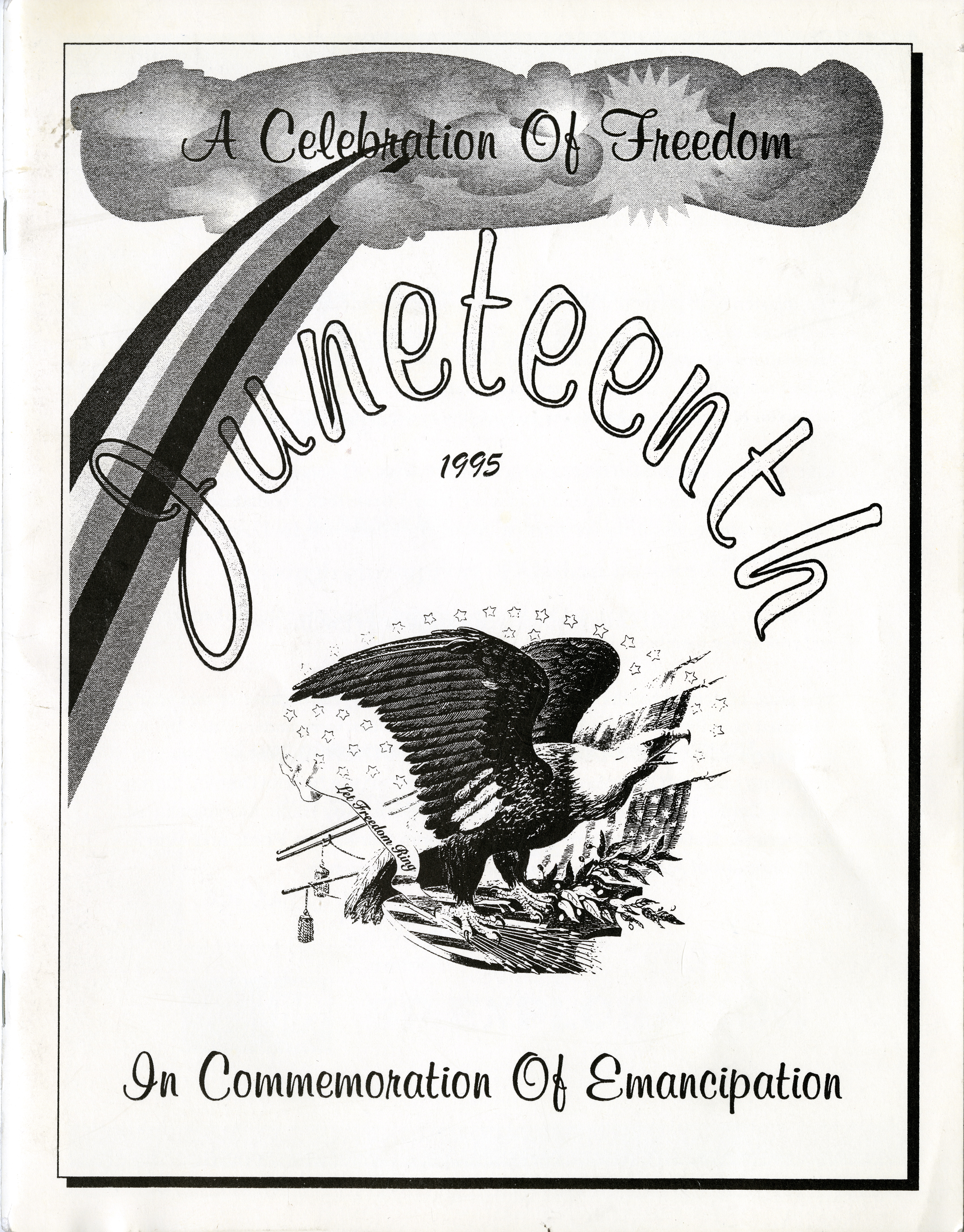 Juneteenth pamphlet, Anchorage, 1995