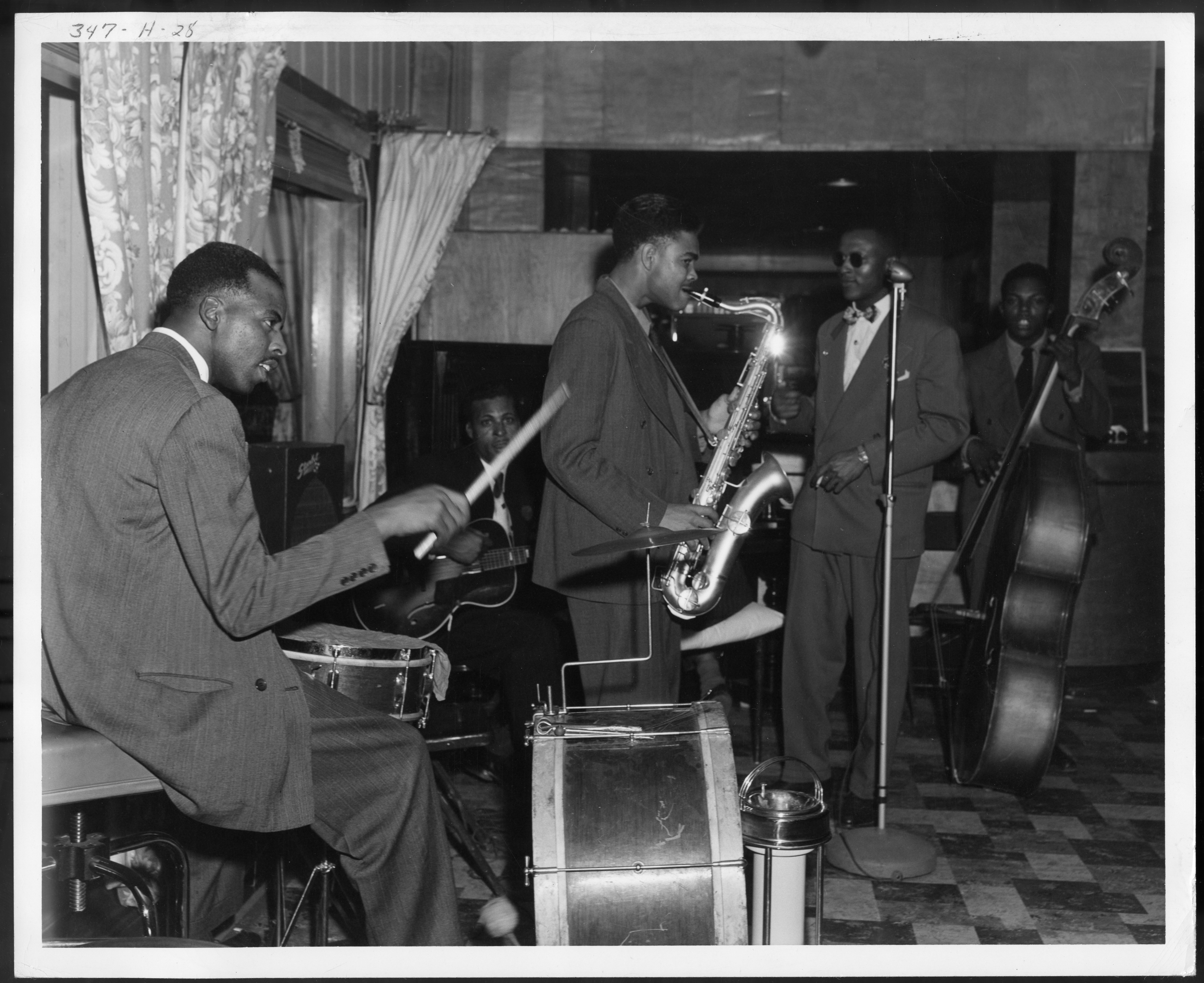 Orchestra for the Alaska Day Dance, McKinley Park Hotel, 1948