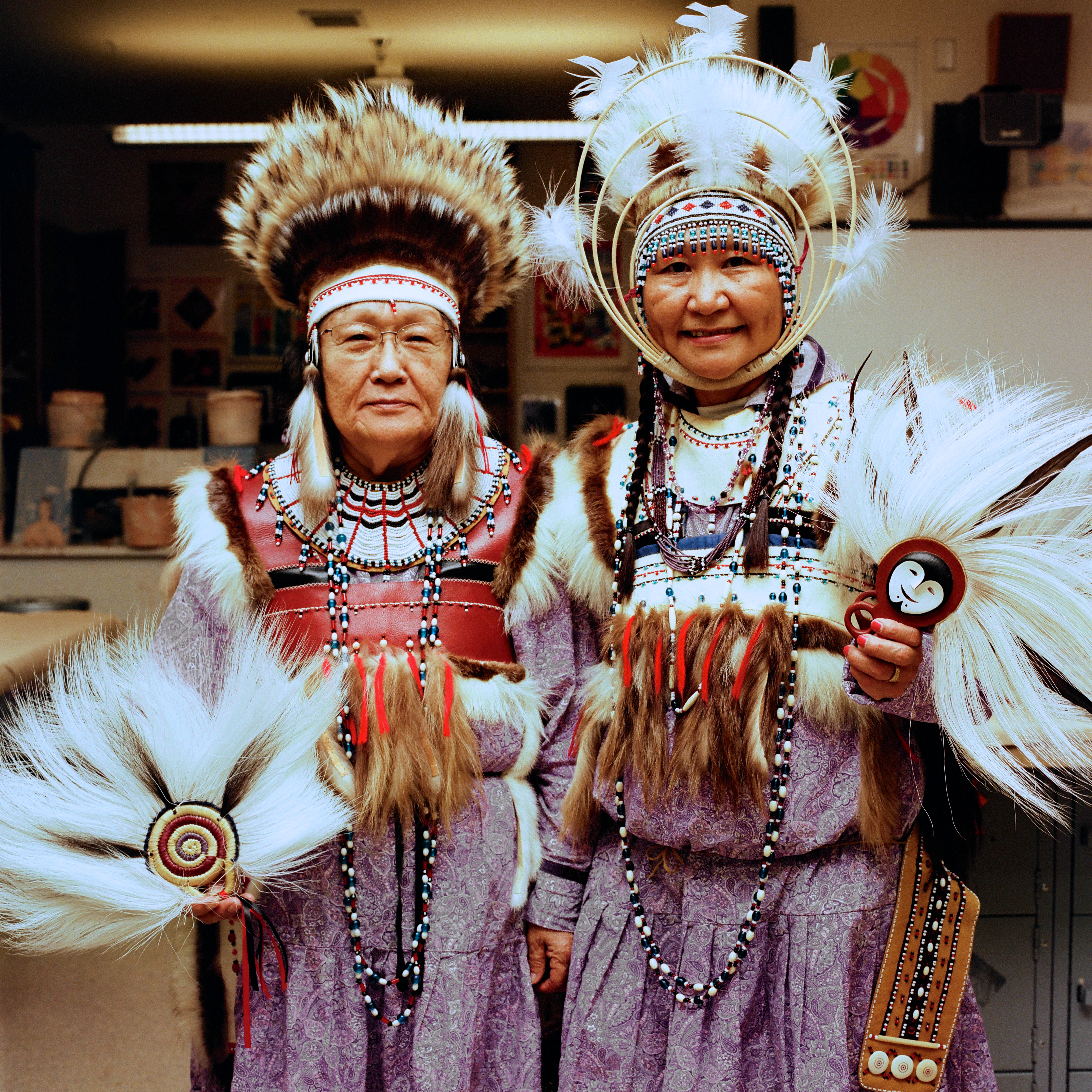 Josephine Aloralrea (left) and Agnes McIntyre (right)