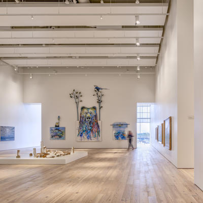 Contemporary works in the new Art of the North Galleries