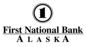 Black First National Bank Alaska logo