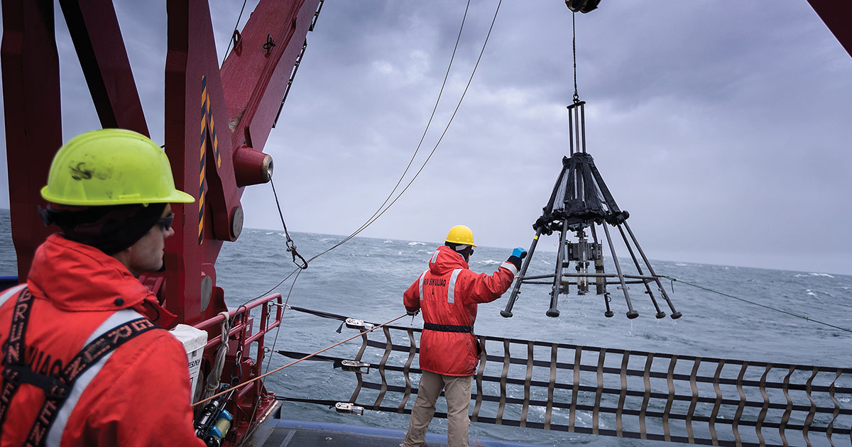 <p>Photo by Brendan Smith, North Pacific Research Board</p>