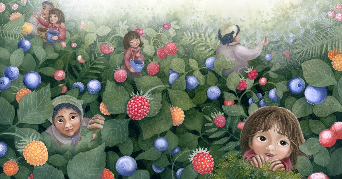 <p>Michaela Goade, <em>Berry Song </em>(Detail)</p>