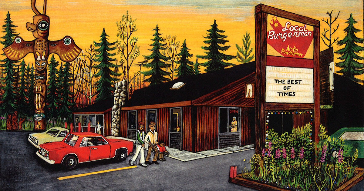 <p>Duke Russell,<span>&nbsp;</span><em>Arctic Roadrunner</em>, 2023. Acrylic on panel. 19 x 25 inches. Collection of the Austin Family.</p>